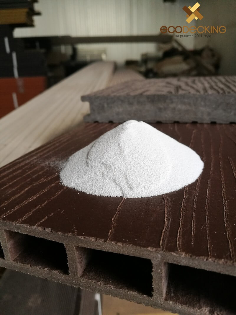 террасная доска из ДПК состав