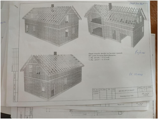 Пример расчета террасной доски