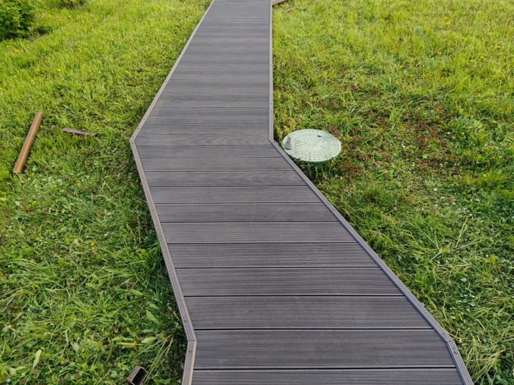 Садовые дорожки из ДПК
