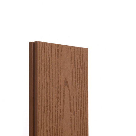 Террасная доска Экодекинг Некст полнотелая 145х19x4000 Бронза