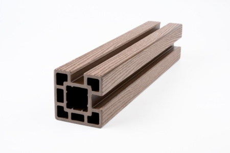 Забор сборный Экодекинг Техно 1000х2000 Шоколад