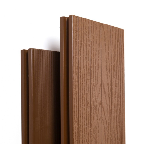 Террасная доска Ecodecking Техно плюс 150х25x3000 Бронза