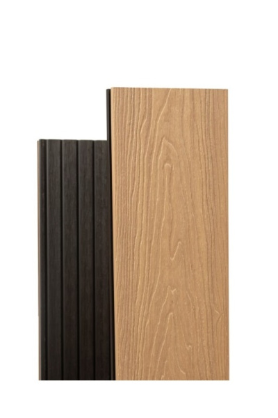 Террасная доска Экодекинг Скай коэкструзия 140х24х3000 Бук